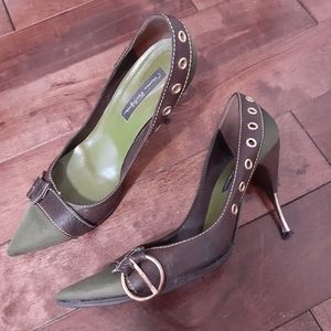 Made in Italy, leather and fabric